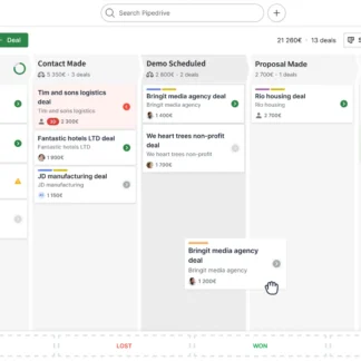 Pipedrive UI